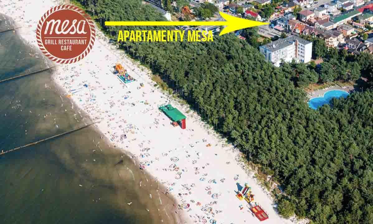Apartamenty Mesa Grill Restaurant Cafe Dźwirzyno Εξωτερικό φωτογραφία